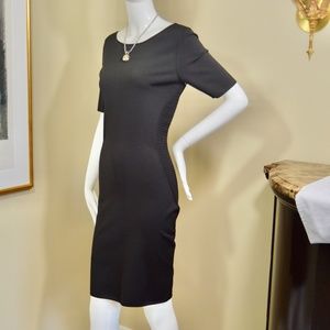🆕🏷️  Aqua Escada Sport Black Scoop Back Bodycon Dress